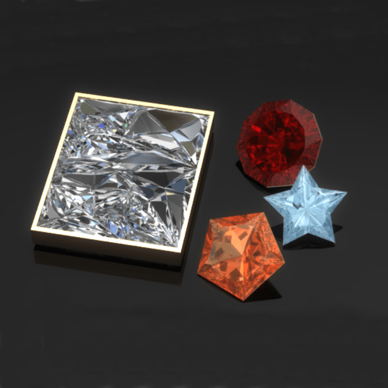 Custom Shaped Gems